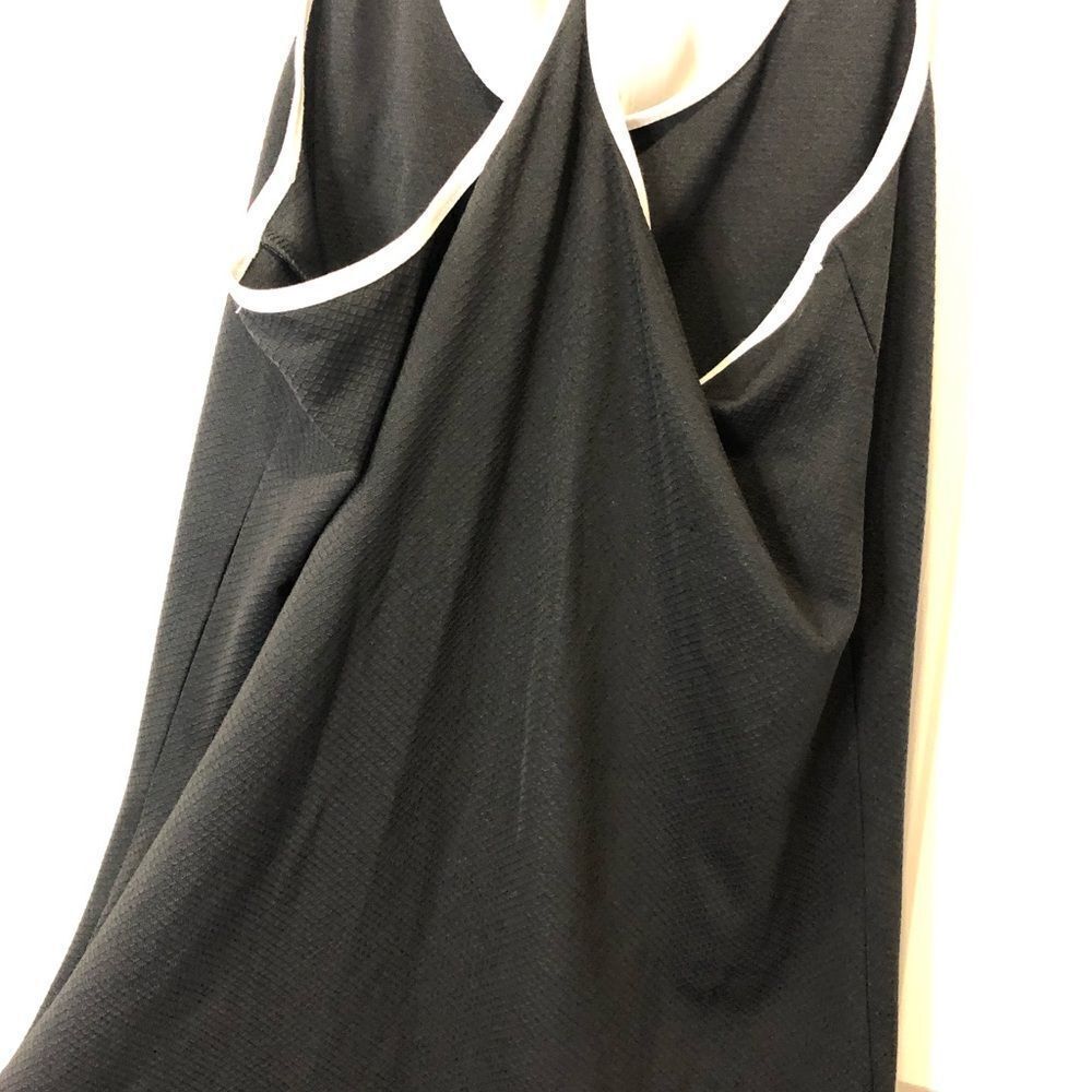 Adidas climalite black and white racerback athletic tank top, size small - Picture 9 of 11